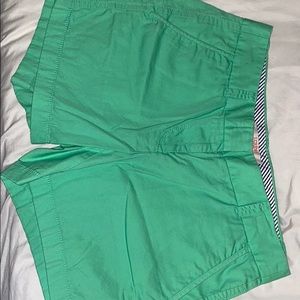 JCREW Green Chino Shorts